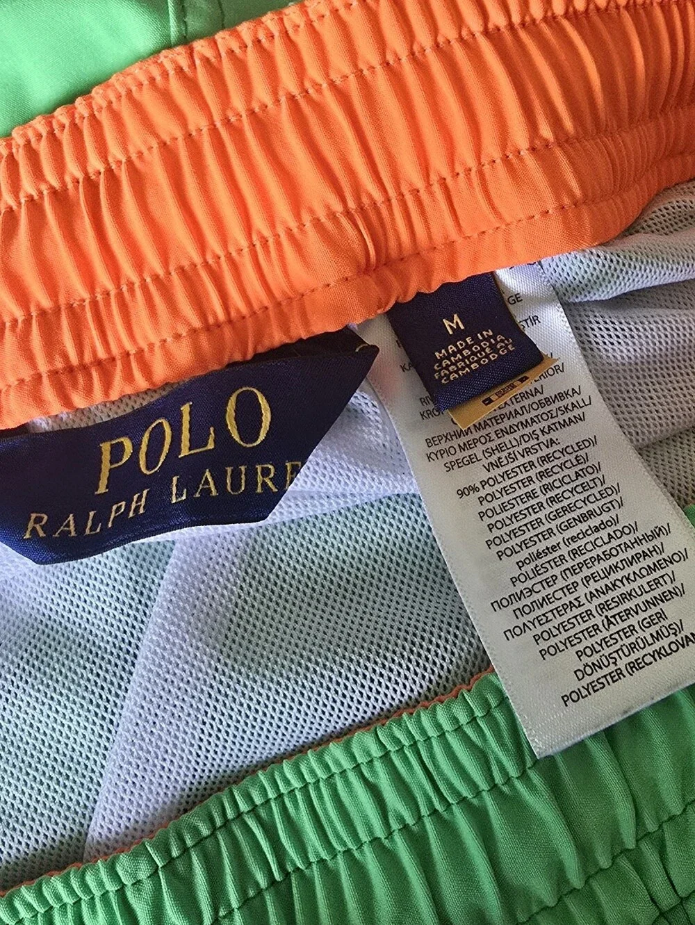 Polo Ralph Lauren Men's Traveller Swim Short in Toucan Green
